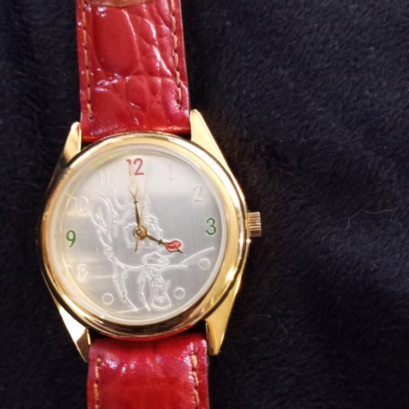 1993 Collector's Rudolph Holiday Watch (Leather band) - Picture 2 of 4